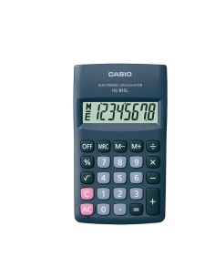Calculatrice Casio HL-815L-BK BOX Noir Plastique 2