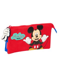 Fourre-tout Mickey Mouse Clubhouse Good day Bleu 22 x 12 x 3 cm