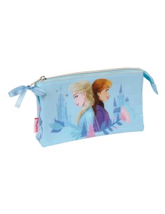 Fourre-tout Frozen Ice magic Bleu clair 22 x 12 x 3 cm