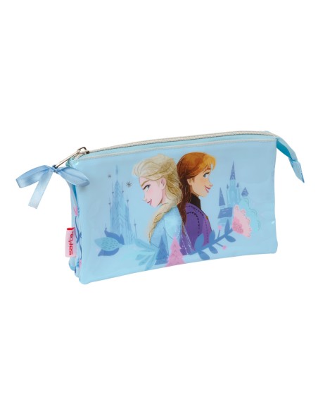 Fourre-tout Frozen Ice magic Bleu clair 22 x 12 x 3 cm
