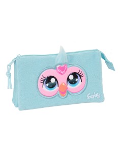 Fourre-tout Furby Bleu 22 x 12 x 3 cm