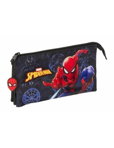 Fourre-tout Spider-Man Attack Noir 22 x 12 x 3 cm