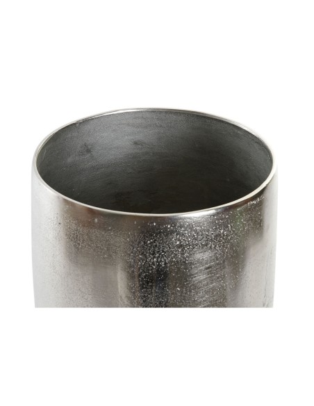 Centre de Table Home ESPRIT Argenté Aluminium Moderne 21 x 21 x 25 cm