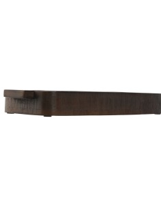 Centre de Table Home ESPRIT Marron Noir Marron Clair Bois de manguier Colonial 46 x 15 x 5 cm (3 Unités) 2