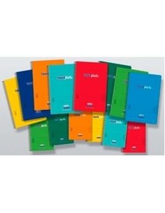 Cahier Multicouleur quarto 8 Pièces 2