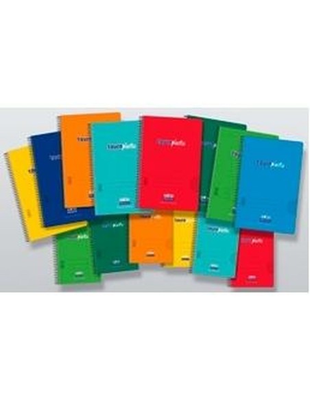 Cahier Multicouleur quarto 8 Pièces