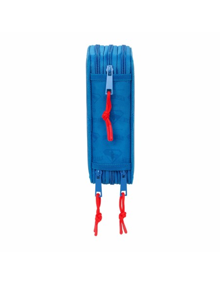 Fourre-tout Superman Bleu 12,5 x 19,5 x 5,5 cm 37 Pièces