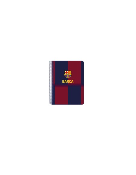 Carnet F.C. Barcelona Bleu Bordeaux A5 80 Volets