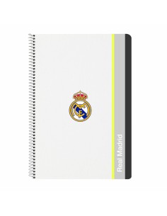 Carnet Real Madrid C.F. Blanc A4 80 Volets