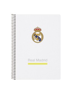 Carnet Real Madrid C.F. Blanc A5 80 Volets 2