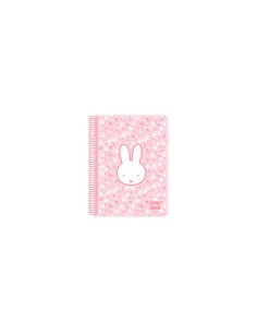 Carnet Miffy Flores A5 80 Volets