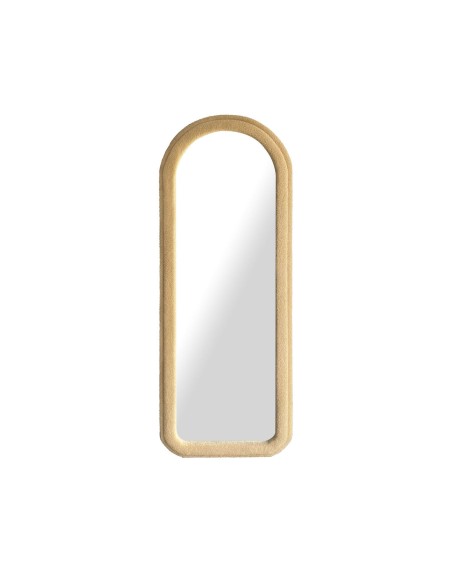 Miroir mural Home ESPRIT Marron Velours Scandi 60 x 4 x 160 cm