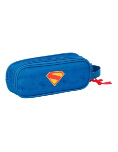 Fourre-tout Superman Bleu 21 x 8 x 6 cm 2
