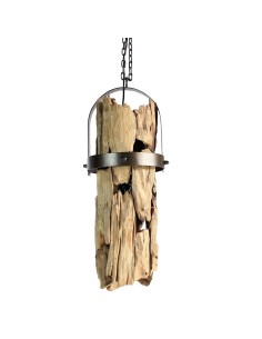 Suspension Home ESPRIT Fer bois de teck 160 x 30 x 40 cm 2