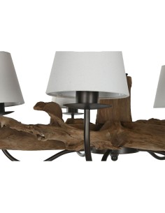 Suspension Home ESPRIT Fer bois de teck 90 x 90 x 35 cm 2