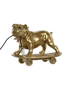Lampe de bureau Home ESPRIT Doré Résine 220 V 45 X 23 X 34 cm