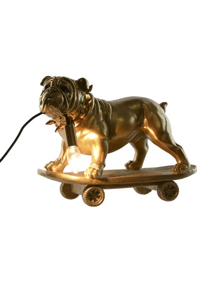 Lampe de bureau Home ESPRIT Doré Résine 220 V 45 X 23 X 34 cm