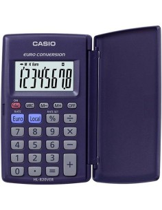 Calculatrice Casio HL-820VER Violet (10 Unités) 2