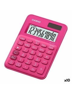 Calculatrice Casio Rouge (10 Unités)