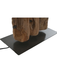 Lampe de bureau Home ESPRIT Fer bois de teck 40 X 20 X 80 cm 2