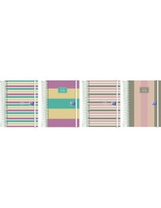 Agenda Oxford COLOR BLOCK 1/8 12 x 18 cm 2025-2026 (8 Unités) 2