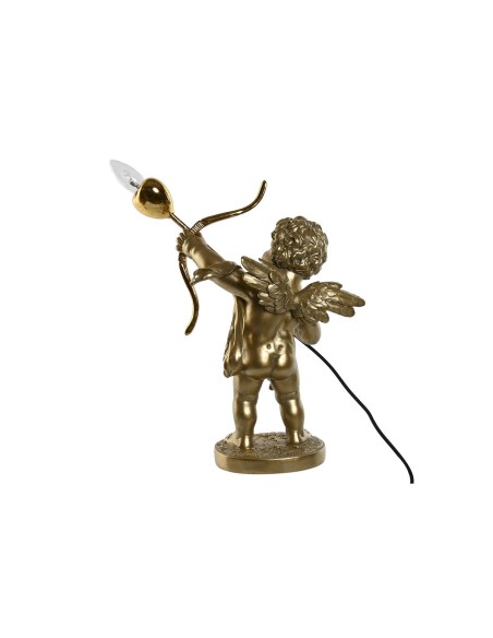 Lampe de bureau Home ESPRIT Doré Résine 220 V 31,5 X 22 X 47 cm
