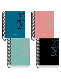Agenda DOHE SYSTEM A6 120 x 170 mm 2025-2026 (40 Unités) 2