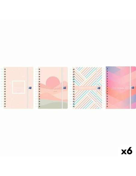 Agenda Oxford OXF&ME 1/4 15 x 21 cm 2025-2026 (6 Unités)