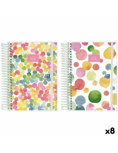 Agenda Oxford JOY 1/8 12 x 18 cm 2025-2026 (8 Unités)
