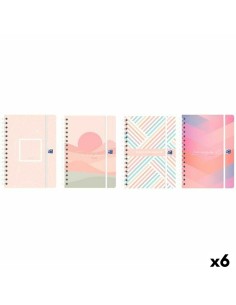 Agenda Oxford OXF&ME 1/4 15 x 21 cm 2025-2026 (6 Unités)