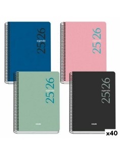 Agenda DOHE ESENCIAL A5 150 x 210 mm 2025-2026 (40 Unités)