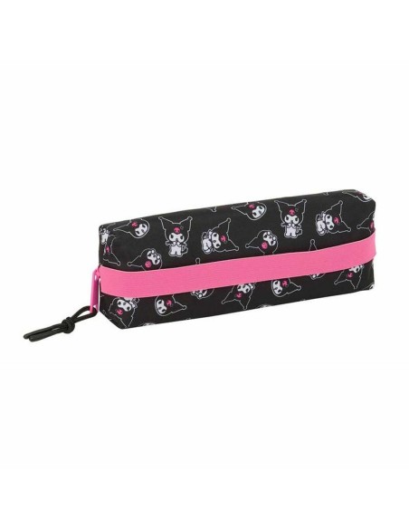 Trousse d'écolier Kuromi Noir Fuchsia 22 x 4 x 7 cm