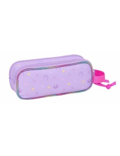 Trousse Fourre-Tout Double Unicorn Academy Lila 21 x 8 x 6 cm 2