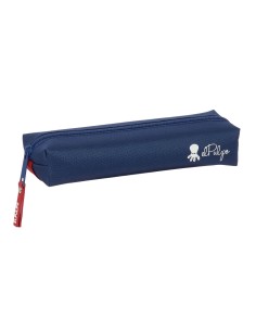 Trousse d'écolier El Pulpo Blue marine 22 x 4 x 7 cm