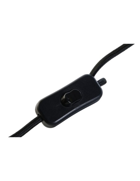 Lampe de bureau Home ESPRIT Noir Doré Résine 40 W 220 V 16 x 16 x 43 cm