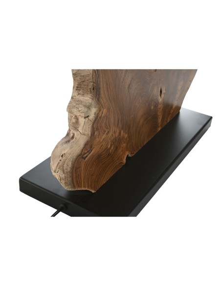Lampe de bureau Home ESPRIT Fer bois de teck 60 X 20 X 55 cm
