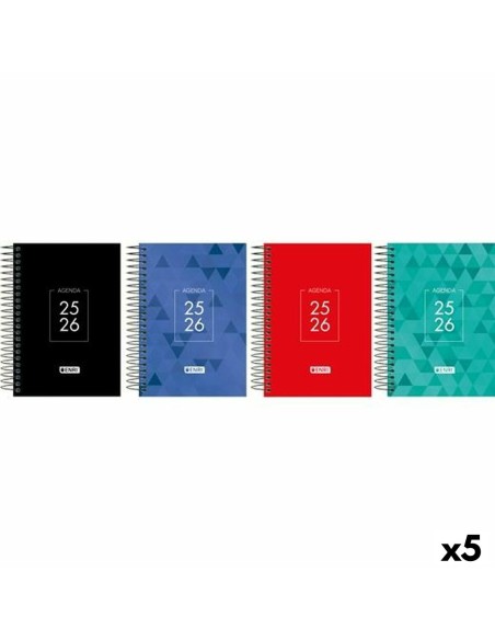 Agenda ENRI IDENTITY 1/8 12 x 18 cm 2025-2026 (5 Unités)
