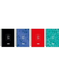 Agenda ENRI IDENTITY 1/8 12 x 18 cm 2025-2026 (5 Unités) 2