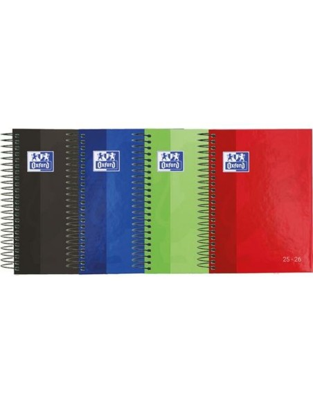 Agenda Oxford SCHOOL 1/8 12 x 18 cm 2025-2026 (8 Unités)