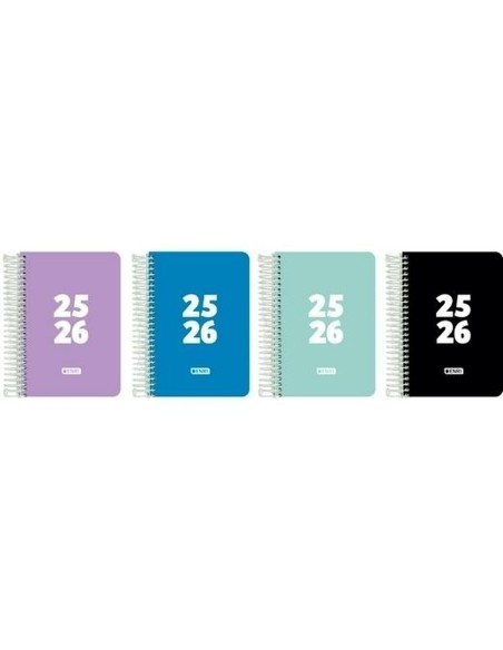 Agenda ENRI Teens 1/4 15 x 21 cm 2025-2026 (4 Unités)