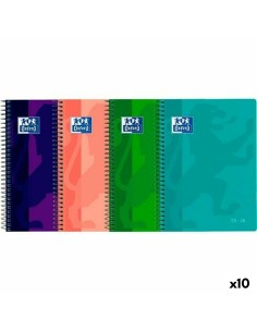 Agenda Oxford SCHOOL 1/4 15 x 21 cm 2025-2026 (10 Unités)