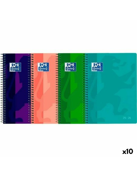 Agenda Oxford SCHOOL 1/4 15 x 21 cm 2025-2026 (10 Unités)