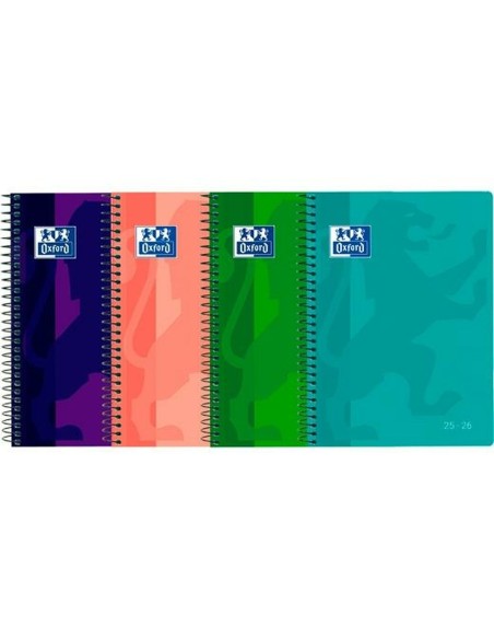 Agenda Oxford SCHOOL 1/4 15 x 21 cm 2025-2026 (10 Unités)