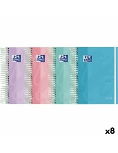 Agenda Oxford TOUCH 1/8 12 x 18 cm 2025-2026 (8 Unités)