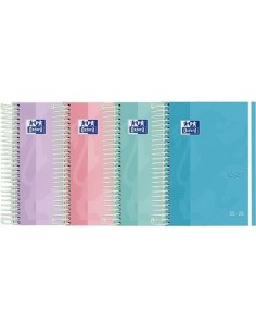 Agenda Oxford TOUCH 1/8 12 x 18 cm 2025-2026 (8 Unités) 2
