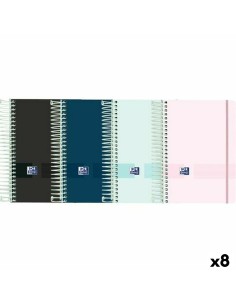 Agenda Oxford LIVE&GO 1/8 12 x 18 cm 2025-2026 (8 Unités)
