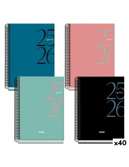Agenda DOHE SYSTEM A5 150 x 210 mm 2025-2026 (40 Unités)