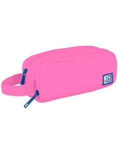 Trousse d'écolier Oxford KANGOO YOUNG PROOF B-SMART Rose 22,5 x 9,5 x 7 cm (5 Unités) 2