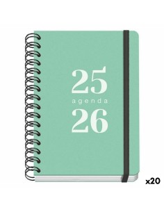 Agenda DOHE GRAMMAR Vert A5 150 x 210 mm 2025-2026 (20 Unités)