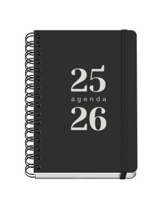 Agenda DOHE GRAMMAR Noir A5 150 x 210 mm (20 Unités) 2